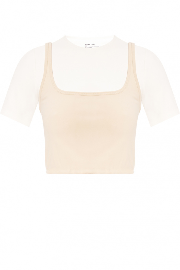 Helmut Lang Two-layered top